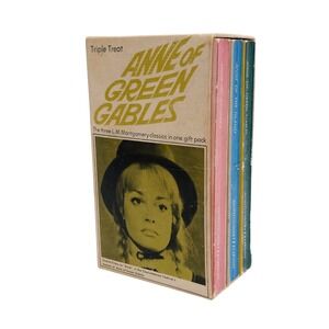 Anne of Green Gables Triple Box Set LM Montgomery Ryerson Press 1968 Vintage